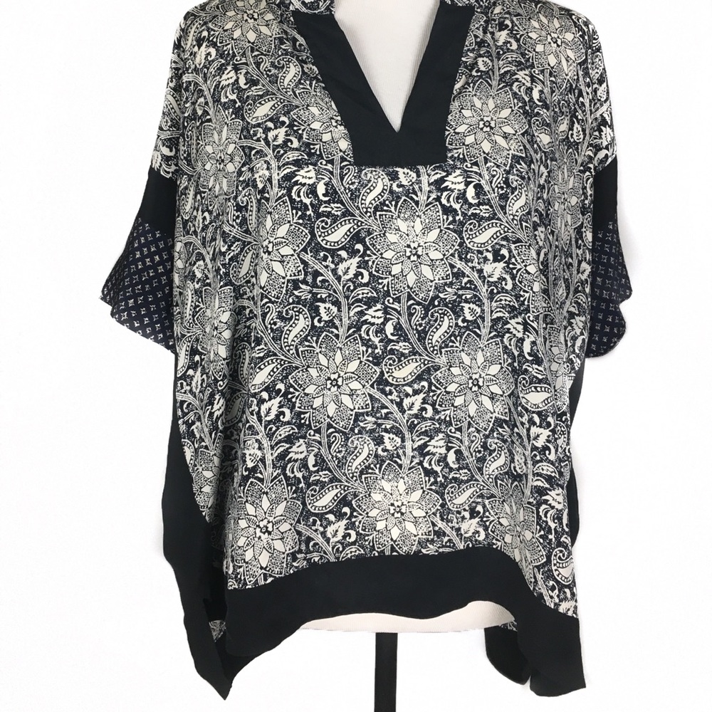 Rebecca Taylor Silk Oversized Tunic   Size 6